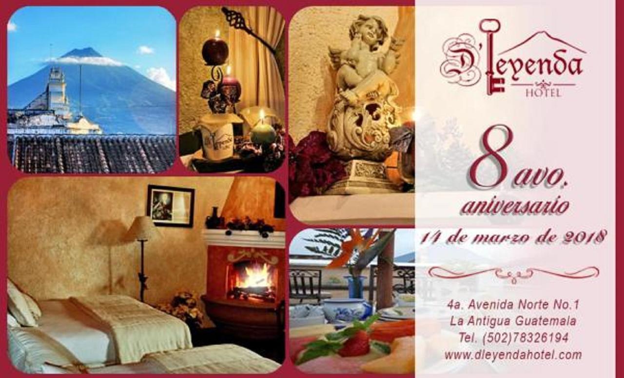 D'Leyenda Hotel アンティグア・グアテマラ エクステリア 写真